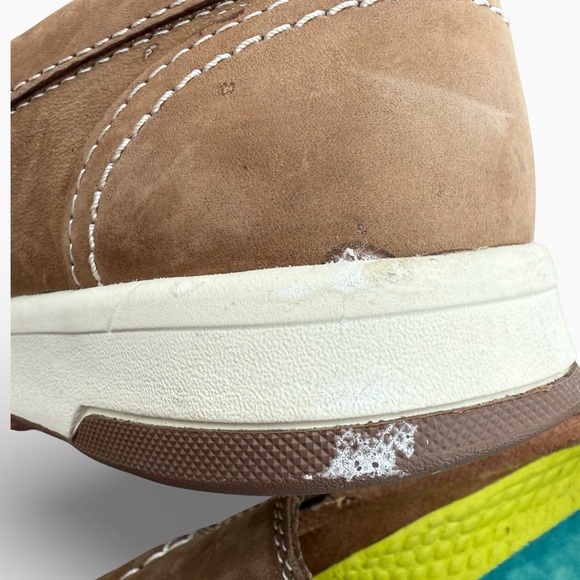 Florsheim Crossover Moc Toe Slip on Loafers Men's Size 10 Brown - Picture 8 of 15